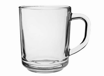 Hrnek 235 ml čirý sklo SET 6ks Mantova